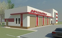 Двухэтажная автомойка на 4 поста